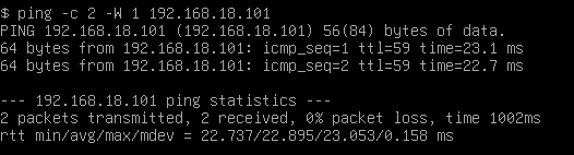 Tests complementaires sur VM21