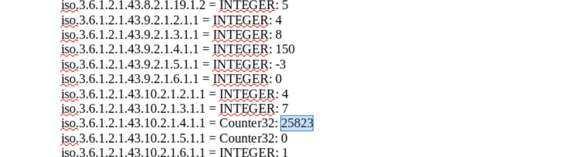 Identification de l OID du compteur de pages