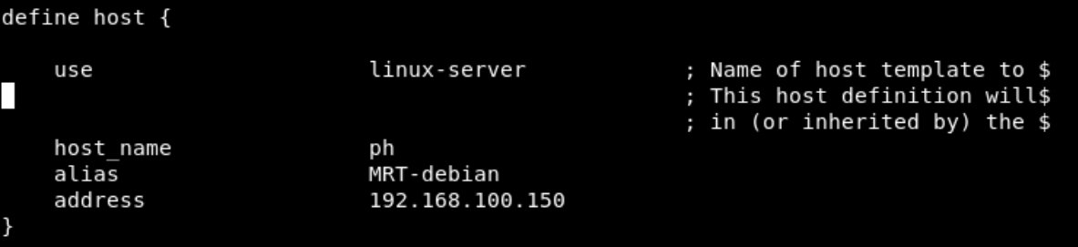 Configuration d un hote Linux dans Nagios