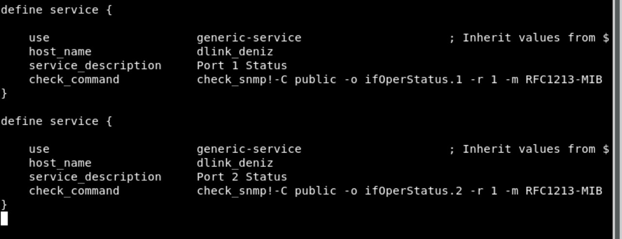 Configuration des services pour un second switch